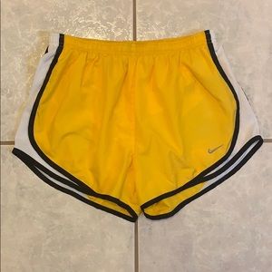 Like New - Nike Tempo Shorts Yellow M Livestrong